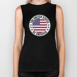 The United States of America - USA Biker Tank