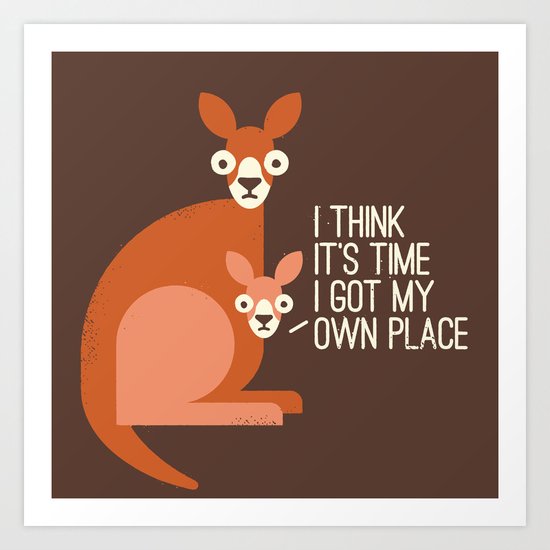 Bound to Happen Art Print