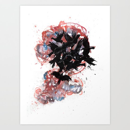 Murder Art Print
