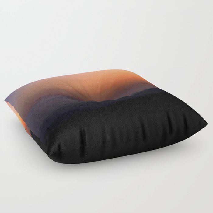 Sunset Floor Pillow