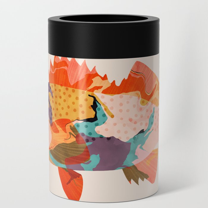 Tropical fish Can Cooler