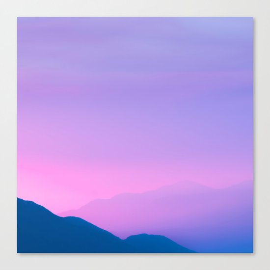 Sunset Layers Canvas Print