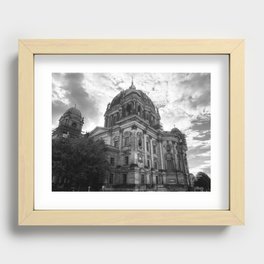 Berlin Black and White Photography Recessed Framed Print