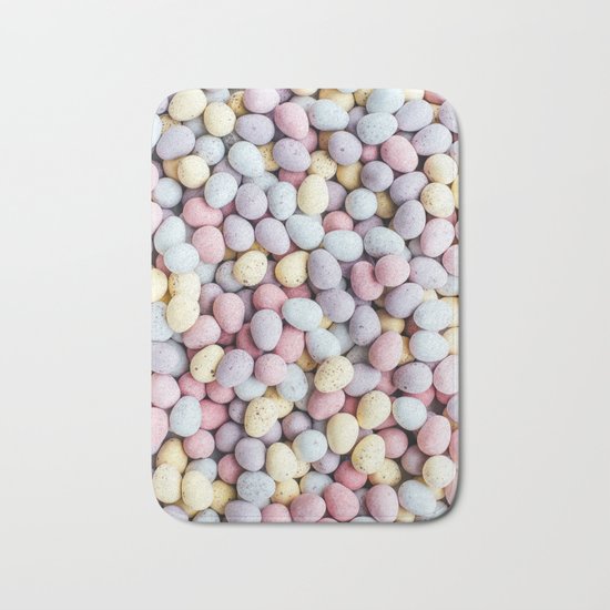 Spring Easter Eggs Bath Mat