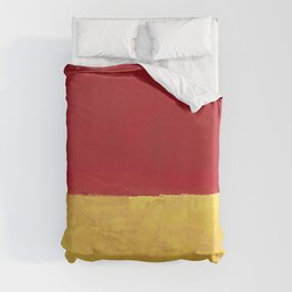 Rothko Red Yellow Untitled Duvet Cover