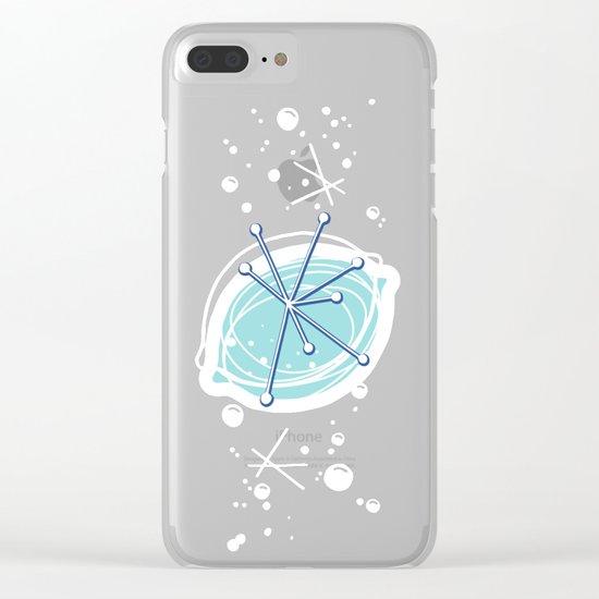 Atomic Lemonade_Rose Quartz Clear iPhone Case
