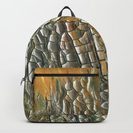 Artistic Seamless Spring Acrylic Pattern Backpack