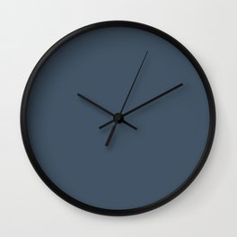 Breton Blue Wall Clock