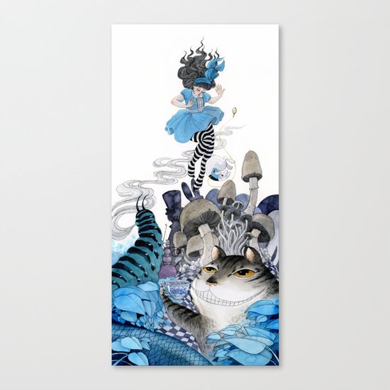 Alice in Wonderland Canvas Print