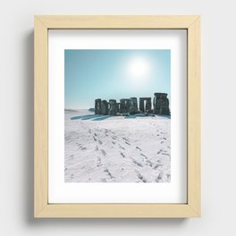 Stonehenge I Recessed Framed Print