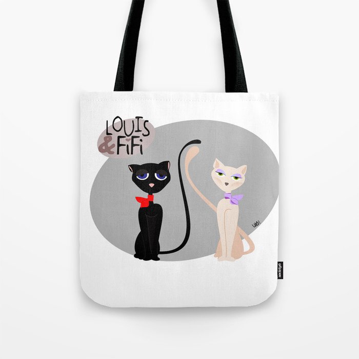 Louis Fifi Tote Bag By Lusiana