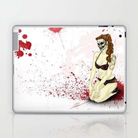 Pin-Up Ghoul Laptop & iPad Skin