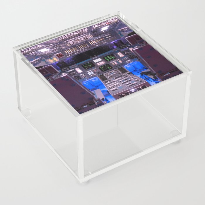 Airplane cockpit Acrylic Box