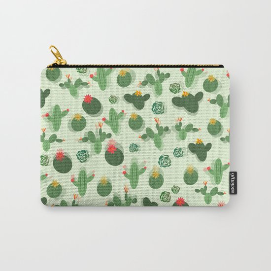 Succulent Carry-All Pouch