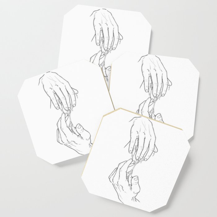 Hands and roots Coaster
