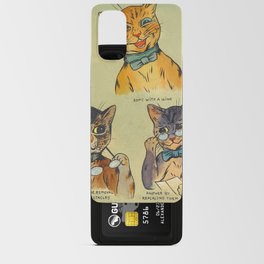 The Art of Bidding at Auction by Louis Wain Android Card Case