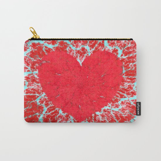 Frosty heart Carry-All Pouch
