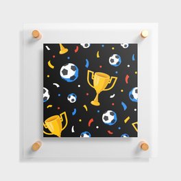 Soccer Champion Floating Acrylic Print