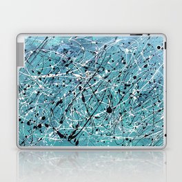 Scattered Blue Laptop Skin