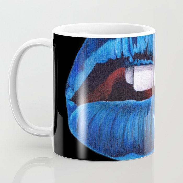 Cool Lips Coffee Mug by BrittanyJanet Illustration & Photography