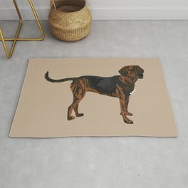 Riley plott hound Rug | Digital, Plotthound, Graphicdesign, Dog, Hound 