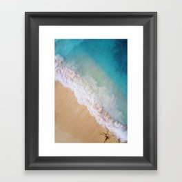 Dream Beach Wave II Framed Art Print