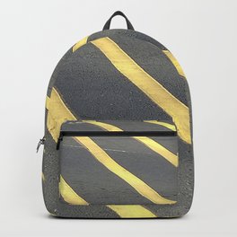 "Urban Legends" Yellow Stripes Backpack | Istvanocztos, Photo, Stripesgeometry, Urbanlegends, Yellowstripes, Yellowstripesphoto, Urbanphoto, Simplestripes, Yellowstripescity, Yellowstripesroad 