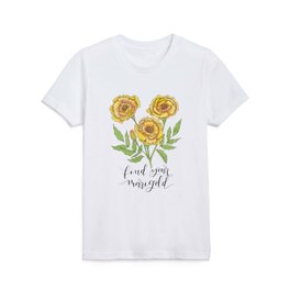 Find Your Marigold Kids T Shirt