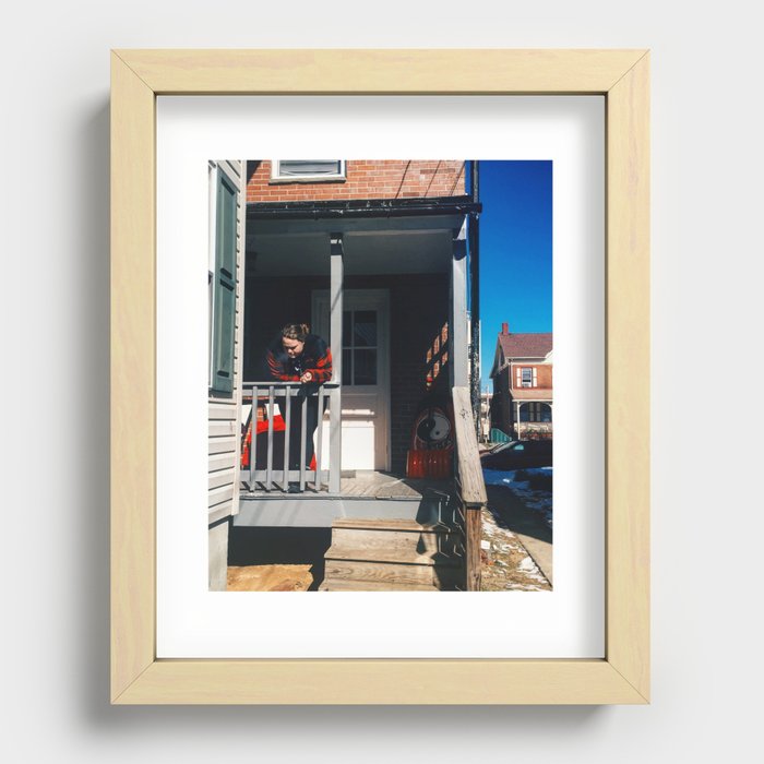 Our Porch Recessed Framed Print