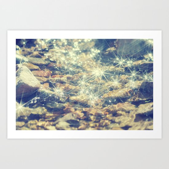 River of Light... Art Print