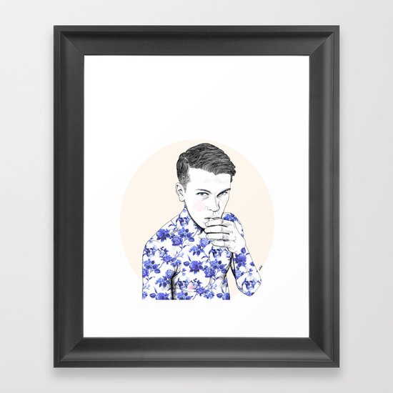 Inked #5 Framed Art Print