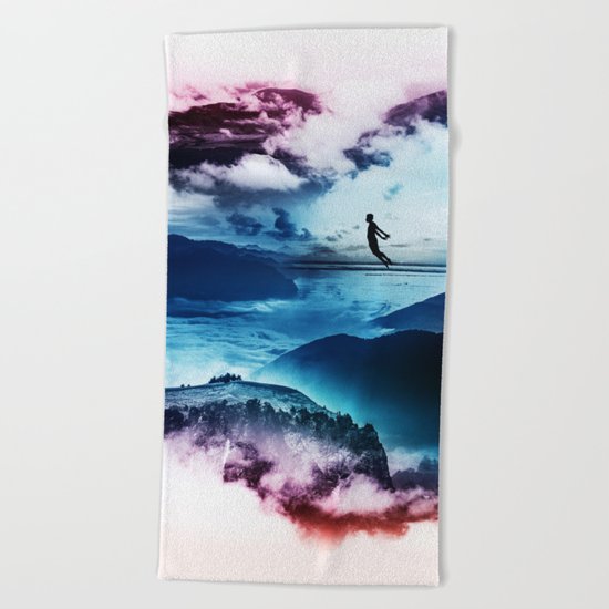 End of isolation Beach Towel