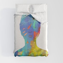 Ocean Thoughts Duvet Cover