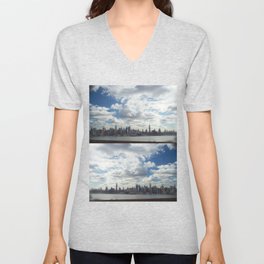 NY Landscape V Neck T Shirt