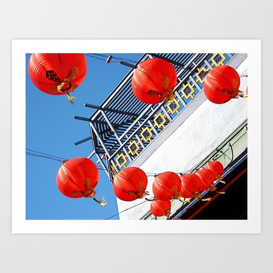 Chinatown Art Print