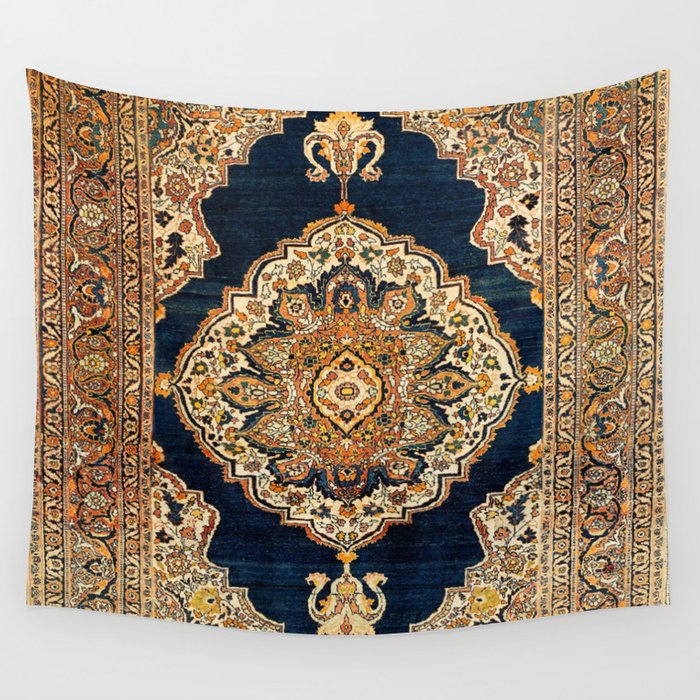 Tabriz Azerbaijan Northwest Persian Rug Print Wall Tapestry