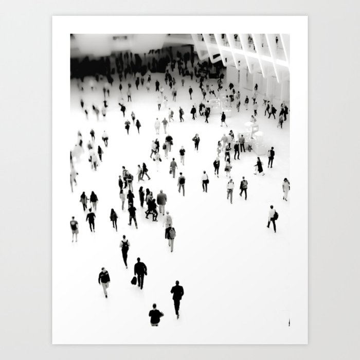 Connect the Dots at the Oculus New York Art Print