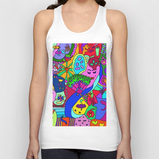 Abstract 27 Unisex Tank Top