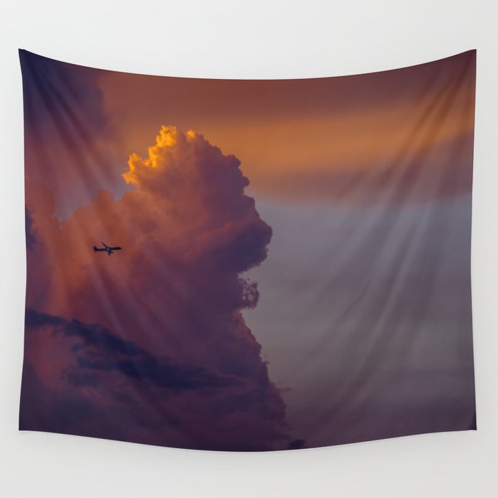 Glowing Escape Wall Tapestry
