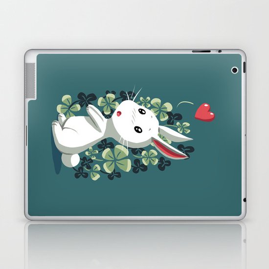 Clover Bunny Laptop & iPad Skin