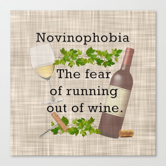 Novinophobia Canvas Print