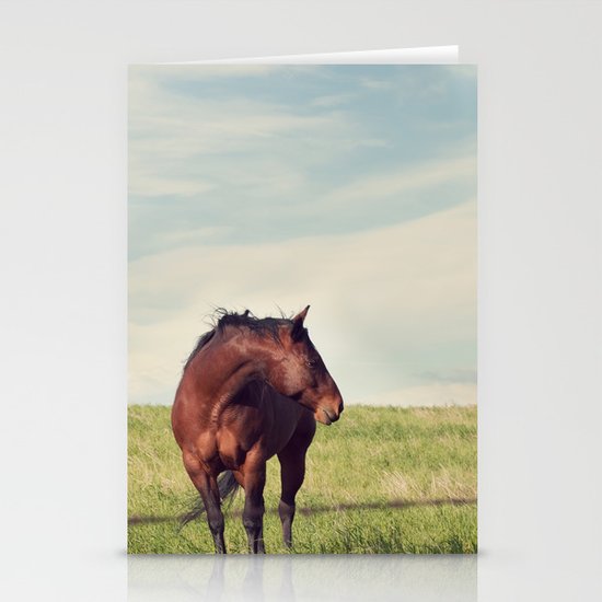 camera shy Stationery Cards