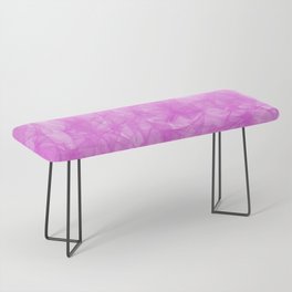 Pink Abstract Pattern Design Bench
