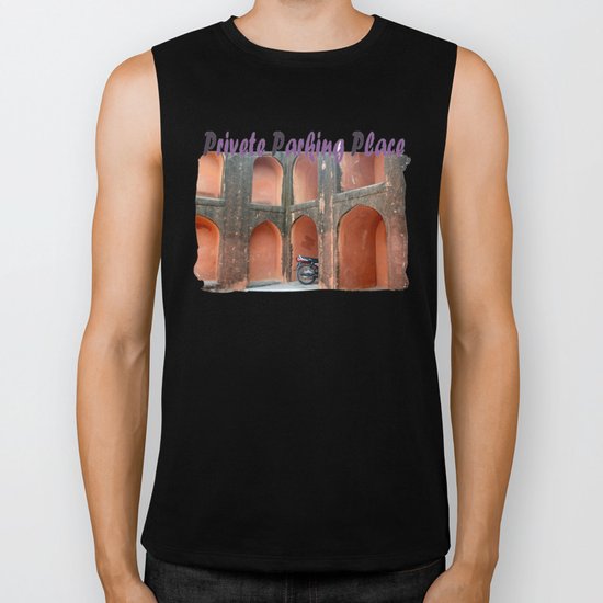 My Privete parking place Biker Tank