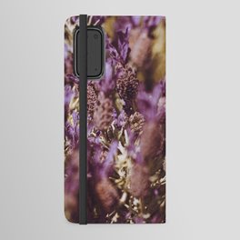 honey bee and french lavender Android Wallet Case