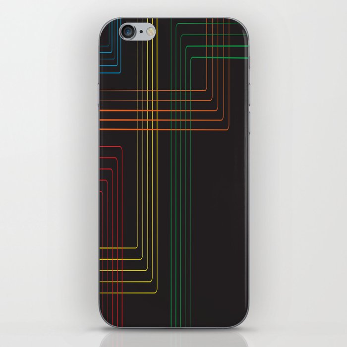 The Magnificent Colorful Stripe No. 1 iPhone Skin
