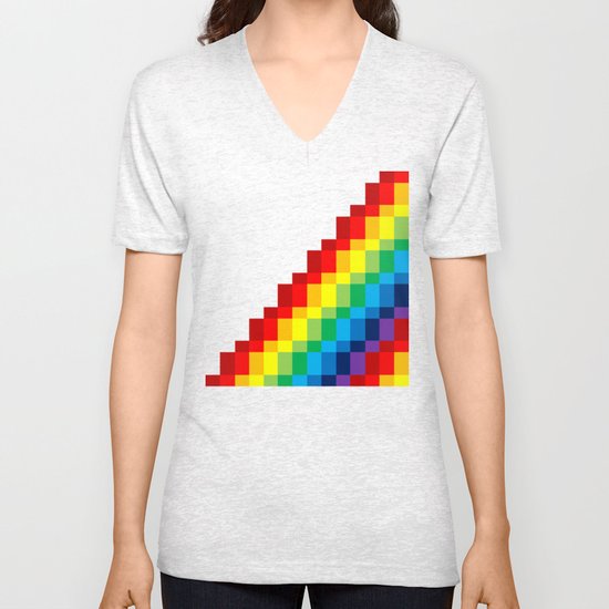 Fuzz Line #3 Unisex V-Neck