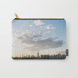  Sunset over East River skyline in New York City, USA - Travel Photography fine art wall print Carry-All Pouch