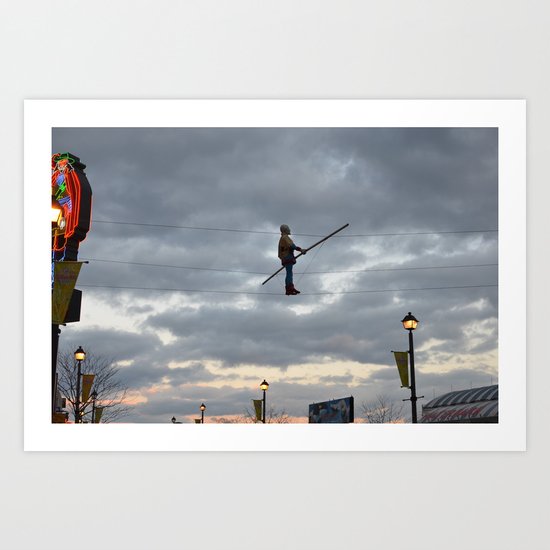 Airman Statue Art Print