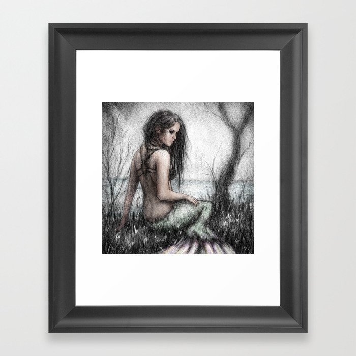 Mermaid's Rest Framed Art Print